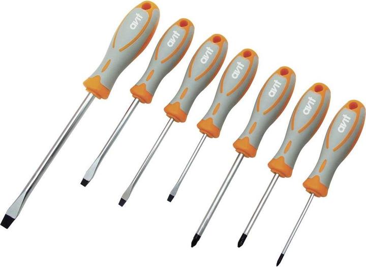 Produktbild Avit Werkstatt Schraubendreher-Set (Schlitzschrauben)