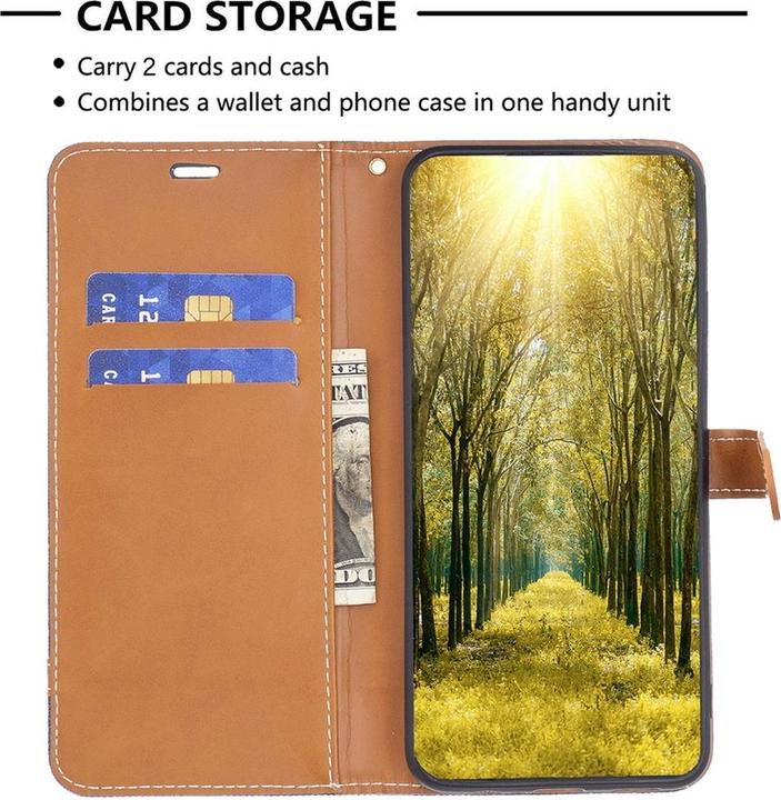 Produktbild König Design Hülle Handy Schutz für Apple iPhone 15 Pro Max Case Cover Wallet Klapp Tasche (Apple iPhone 15 Pro Max)
