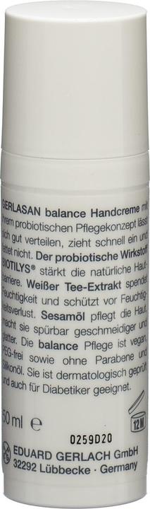 Produktbild Gerlasan balance Handcreme Creme (50 ml)