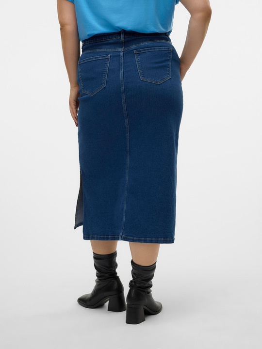 Actual product image Vero Moda VMCSERENA High waist long skirt denim skirt (48)