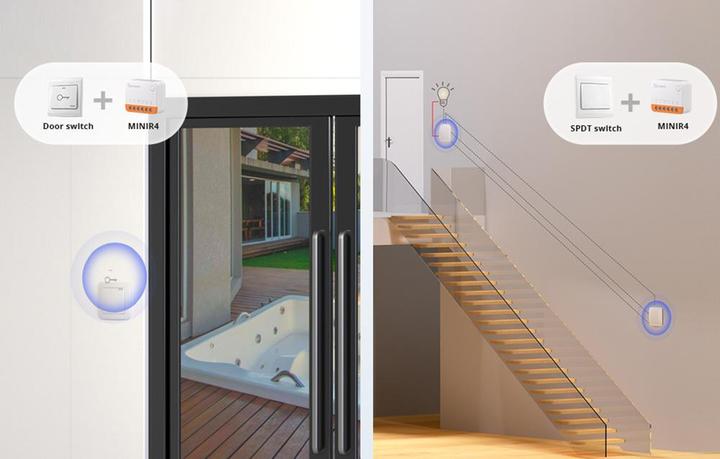 Produktbild Sonoff WLAN-Lichtaktor MINIR4 (Schaltaktor)