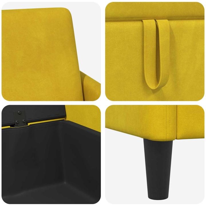 Produktbild vidaXL Sofa mit Stauraum (3-Sitzer)