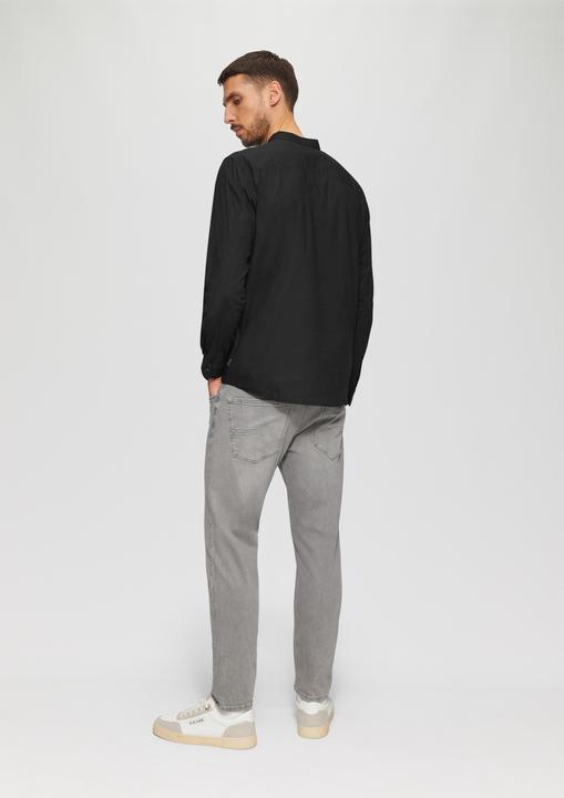 Immagine prodotto s.Oliver Hemd Regular Fit: Leichtes Baumwollhemd mit Struktur (S)