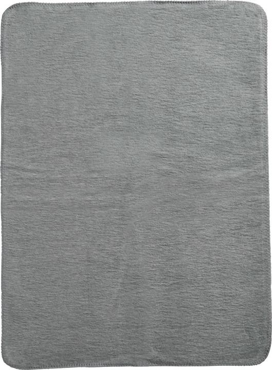 Actual product image Meyco Baby blanket woven plain - grey - 75x100cm (75 x 100 cm)