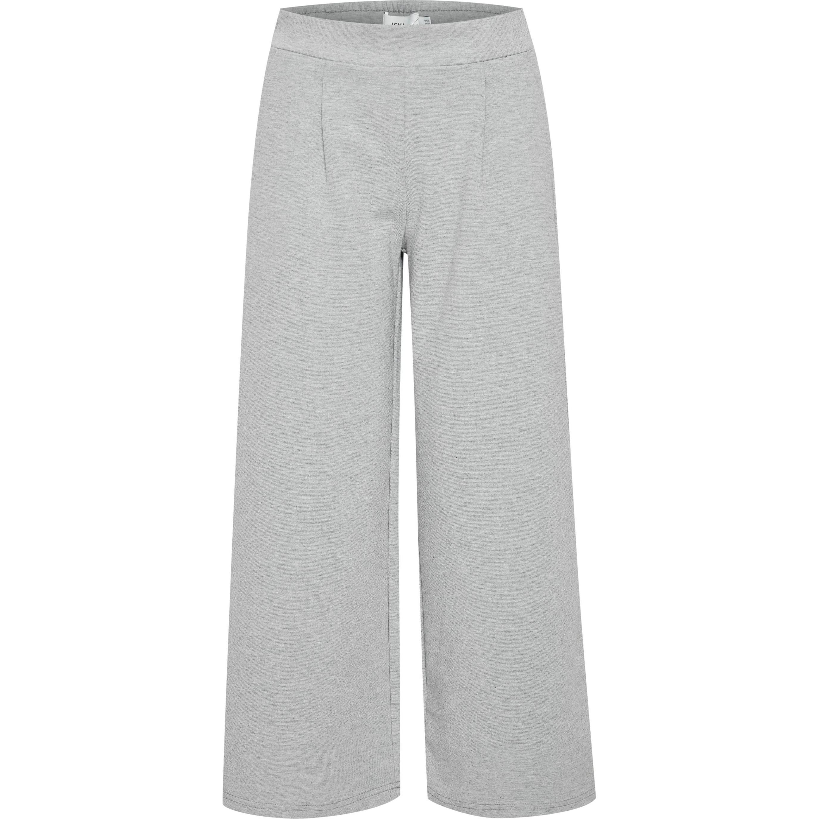 Ichi, Damen, Hosen, IHKATE SUS WIDE PA 20116301, Grau, (XL)