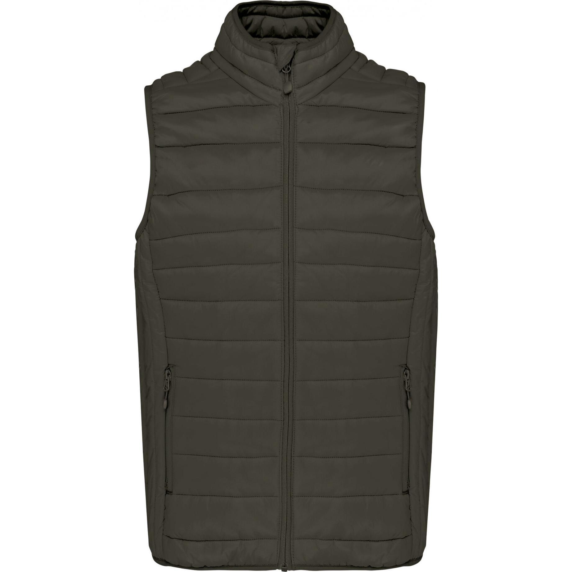 Kariban, Herren, Jacke, leichte ärmellose daunenjacke (XL), Grün, XL