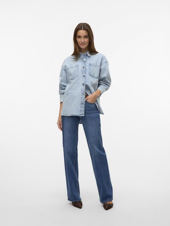 Produktbild Vero Moda VMJENNIE Jeanshemd Jeanshemd (XXL)
