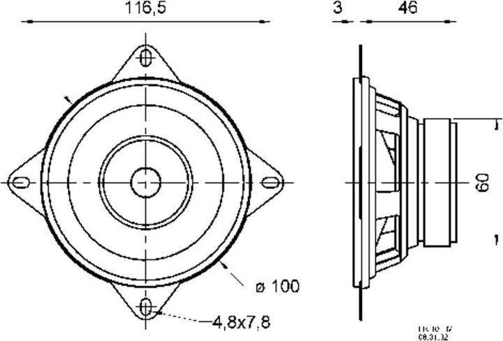 Produktbild Visaton Breitbandlautsprecher FR 10 HM