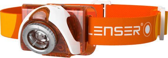 Produktbild Ledlenser SEO3 Orange mit 3x AAA Batterien (100lm / 100m / MIN 10h - MAX 40h - IPX6) (100 lm)
