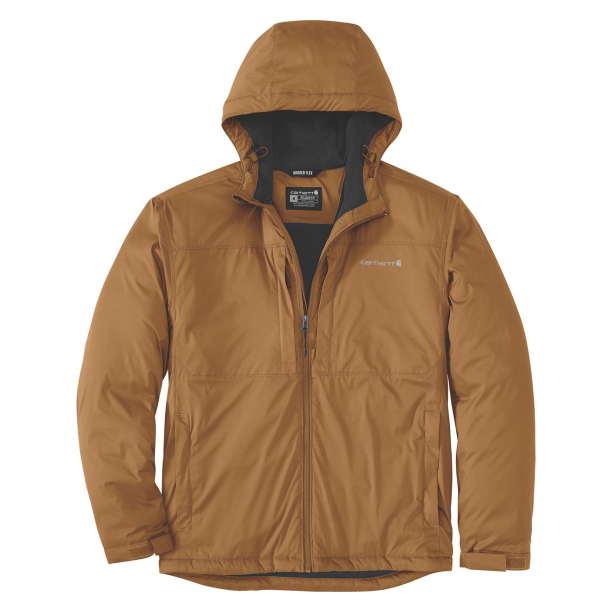 Carhartt, Werkjas, Bekleidung 106981-Brn Insulated (S)