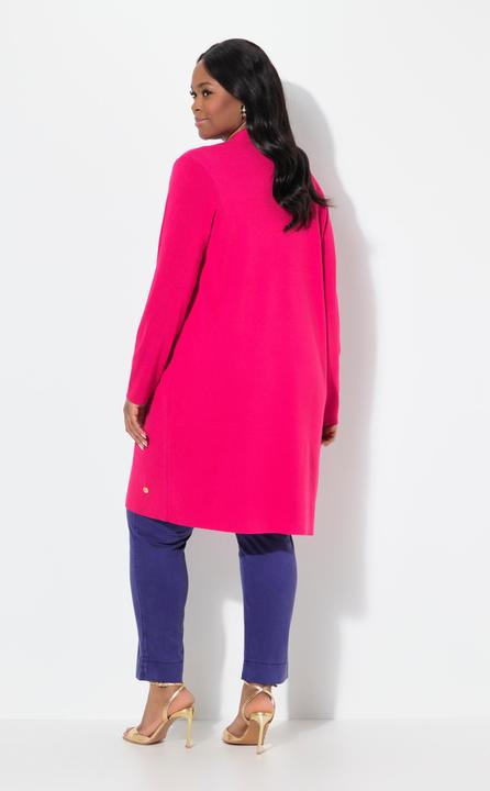 Produktbild Ulla Popken Strickjacke, lange, offene Form, weicher Feinstrick (50, 52)