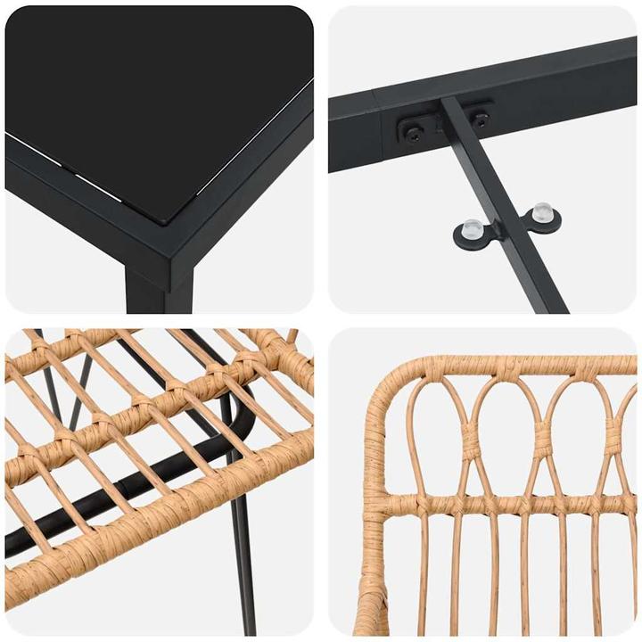 Produktbild vidaXL Outdoortisch-Set