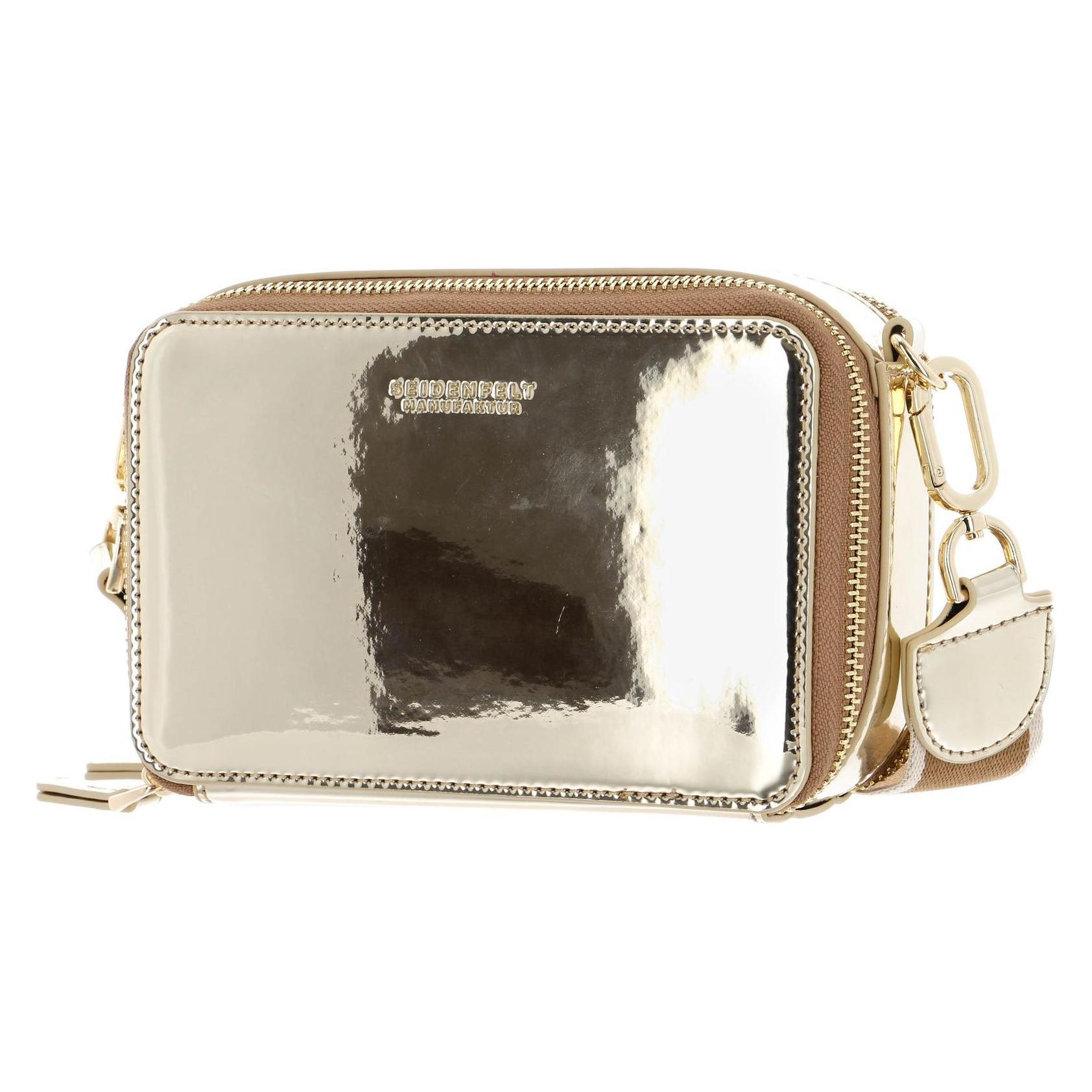 Seidenfelt, Damen, Handtasche, Falun Mirror Crossbody Bag, Gold