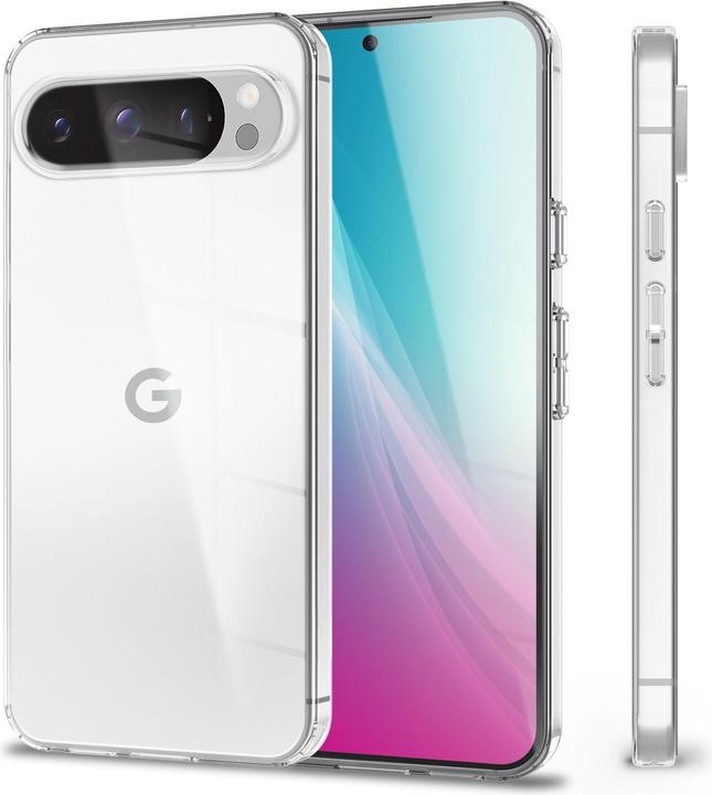 Actual product image Nalia AirFlex - Strapazierfähige Klare Silikon Hülle - Crystal Clear TPU Case (Google Pixel 9 Pro XL)