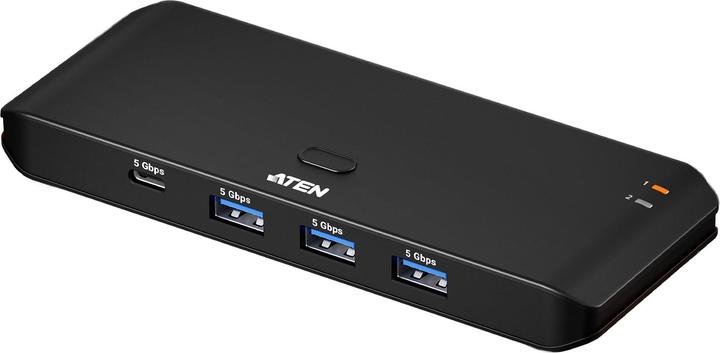 Aten US5324 USB 3.2 Umschalter 2x4 Sharing Switch (2x Host A+C / 4x Device)