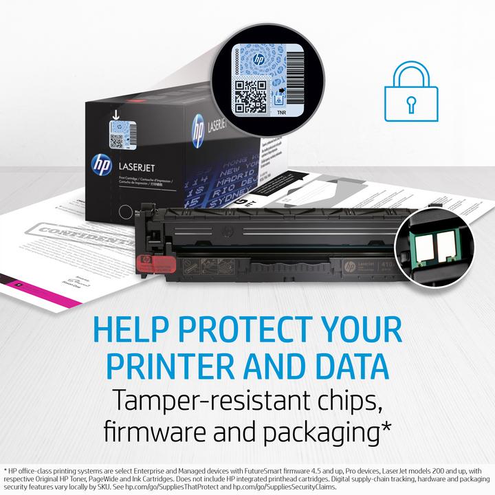 Actual product image HP 502a (Y)