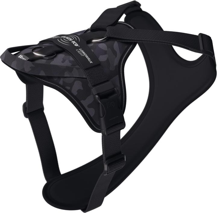 Produktbild Julius-K9 K9 Longwalk lightsele w/handle+trackerpocket,Night Camo,2XL (XXL, Hund)