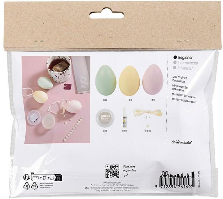 Produktbild Creativ Company Bastelset Ostern 1 Stück, Mehrfarbig