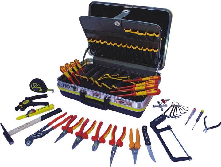 Image du produit C.K Magma Coffre à outils pour électricien équipé 26tei (26 pièces)