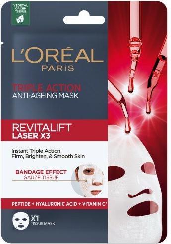 Produktbild L'Oréal Paris L ÌOrÃ©al - Revitalift Laser X3 Cream-Mask - Anti-aging Face Mask with Triple Effect - 28.0g