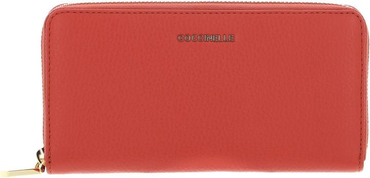 Actual product image Coccinelle Metallic Soft Zip Around Wallet