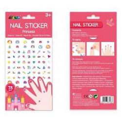 Avenir, Babybadetuch, Nagelsticker - Prinzessin