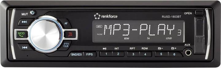 Renkforce Autoradio RUSD-1803BT Bluetooth