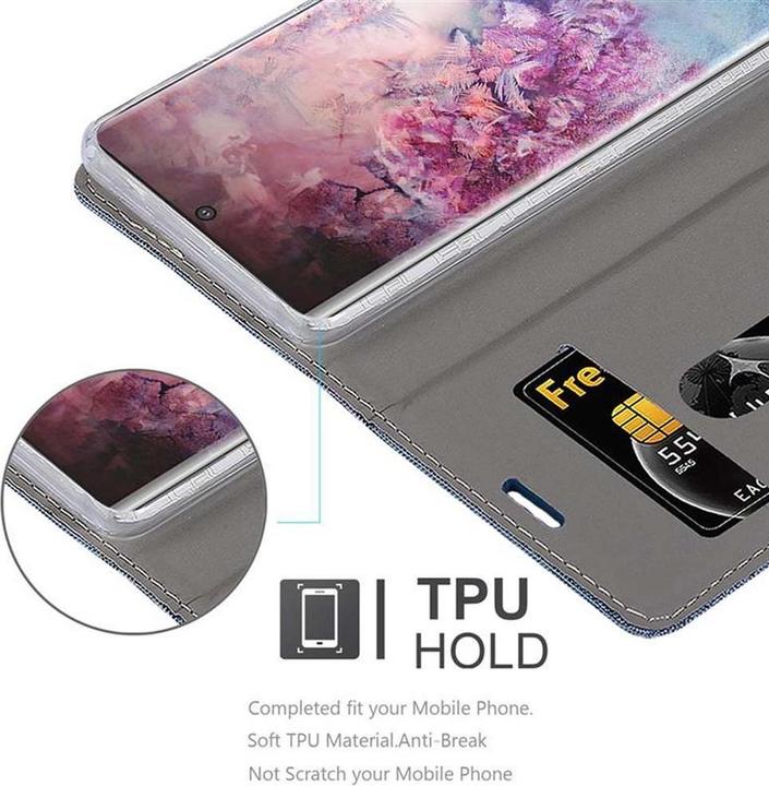 Image du produit Cadorabo Couverture look jeans Book (Samsung Galaxy Note 10+)