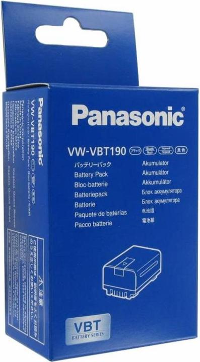 Immagine prodotto Panasonic Vw-Vbt190e-K (Accumulatore di carica elettrica)