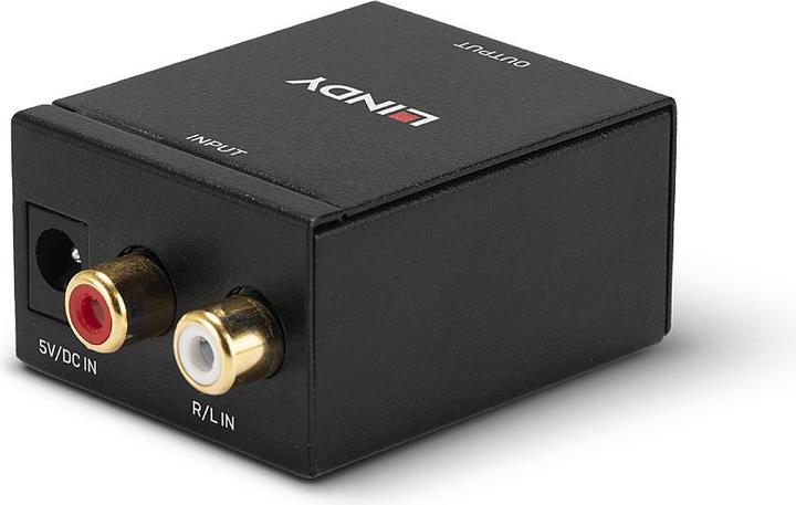 Immagine prodotto Lindy ADC da fono a Toslink (ottico) e coassiale (Analogico -> Digitale)