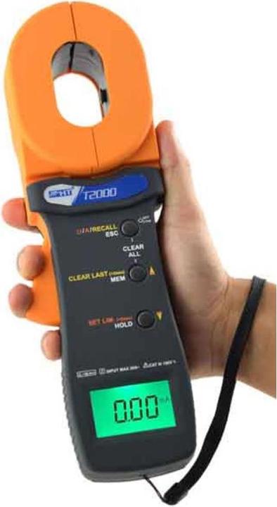 Image du produit HT Instruments T2000 Étalonné selon l'ISO (CAT III 250V, Ampèremètre à pince)