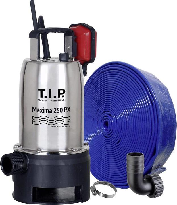 Produktbild T.I.P. Schmutzwasser-Tauchpumpe 30266 (Schmutzwasserpumpe)
