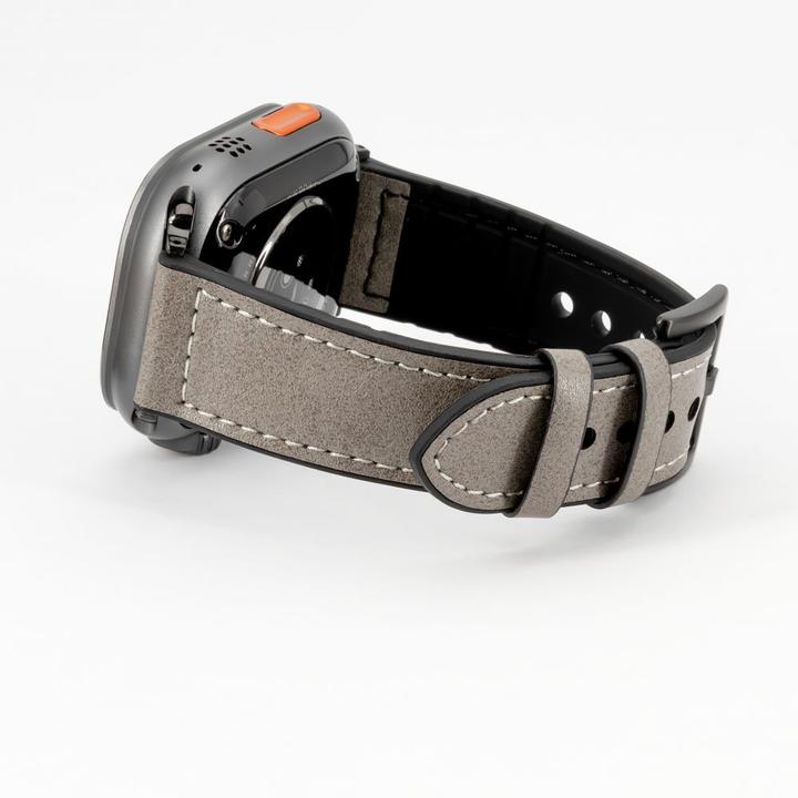 Produktbild Connect Watch 42/44/45mm Silicone patch Leather Strap (132mm M/L) (Silicone patch Leather)