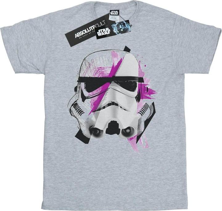Produktbild Star Wars Stormtrooper Command Sketch TShirt Mädchen (140, 146)