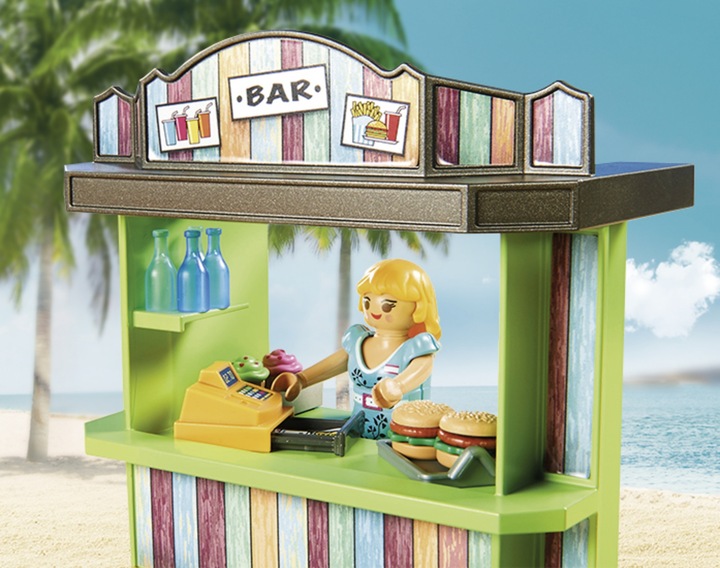 Actual product image Playmobil Beach kiosk (70437, Playmobil Family Fun)