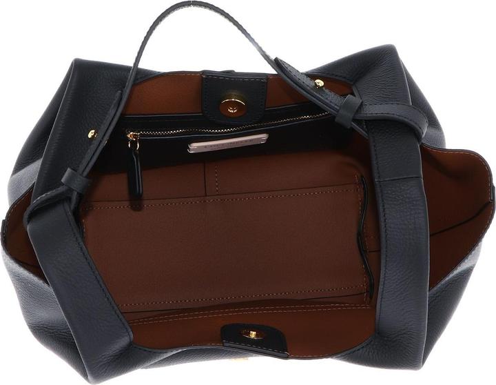 Actual product image Coccinelle Beat Shopping Double Grainy Leather Handbag