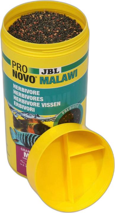 Actual product image JBL Aquaristik und Terraristik ProNovo MALAWI GRANO M 1000ml (Cichlids, 1000 ml)