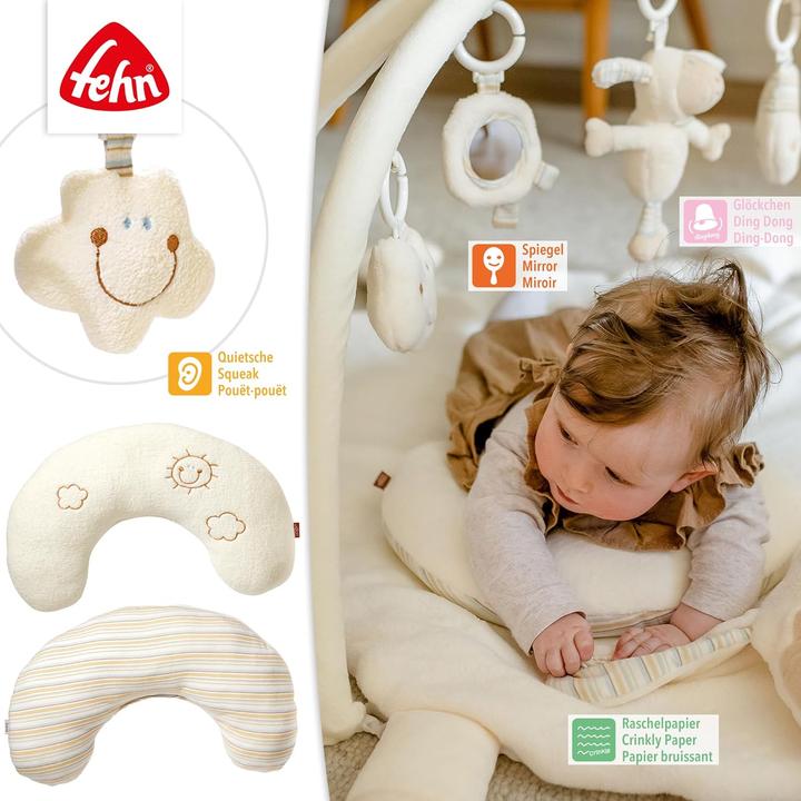 Actual product image Fehn 154580 3-D Activity Blanket, Sheep