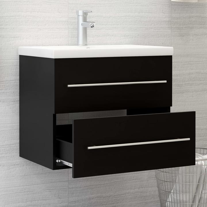 Produktbild VidaXL Waschbeckenunterschrank und Waschbecken (80 x 38.5 x 48 cm)