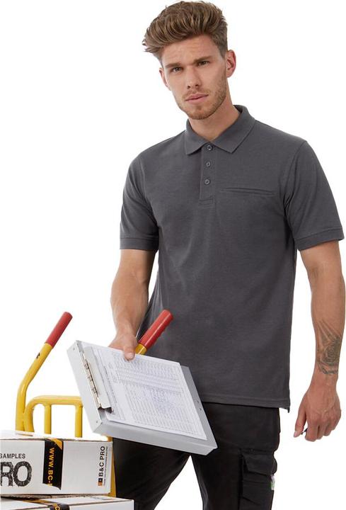 Produktbild B&C Energy Pro Poloshirt Tasche (L)