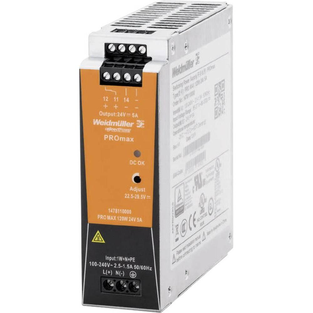 Weidmüller, Systemstromversorgung, Hutschienen-Netzteil (DIN-Rail