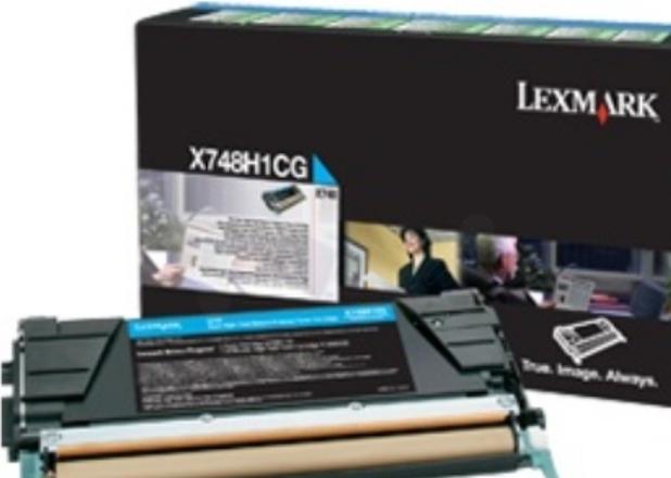 Produktbild Lexmark Toner cyan Orig.Nr. X748H3CG (C)