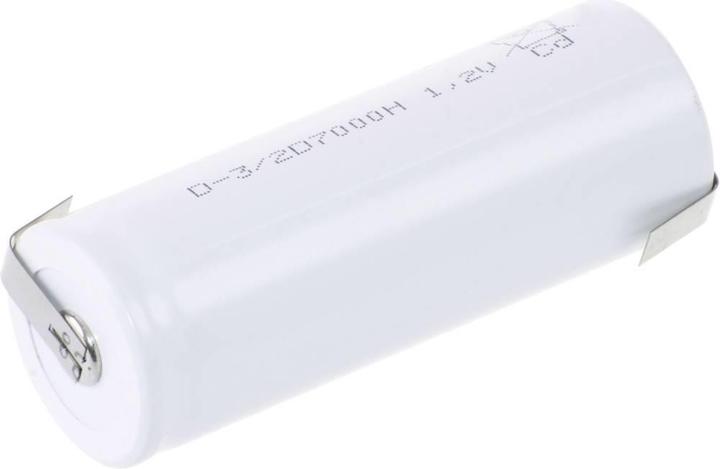 Mexcel Batteria speciale ricaricabile 3/2 D ad alta temperatura (1.20 V, 7000 mAh)