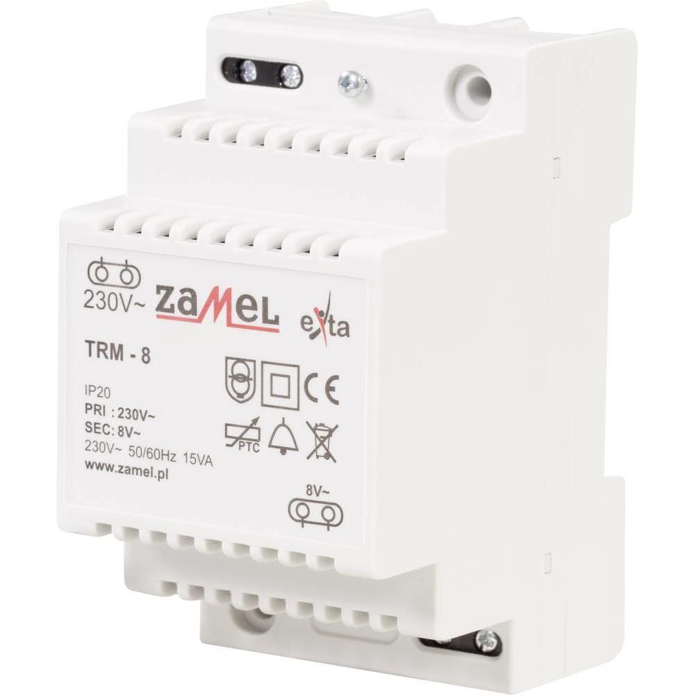 Zamel, Zubehör Gebäudesicherheit, Klingel-Transformator 8 V/AC 1
