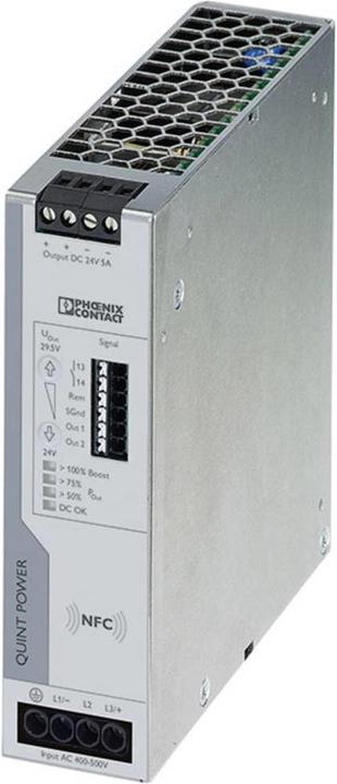 Image du produit Phoenix Contact Bloc d'alimentation sur profilé chapeau (DIN-Rail