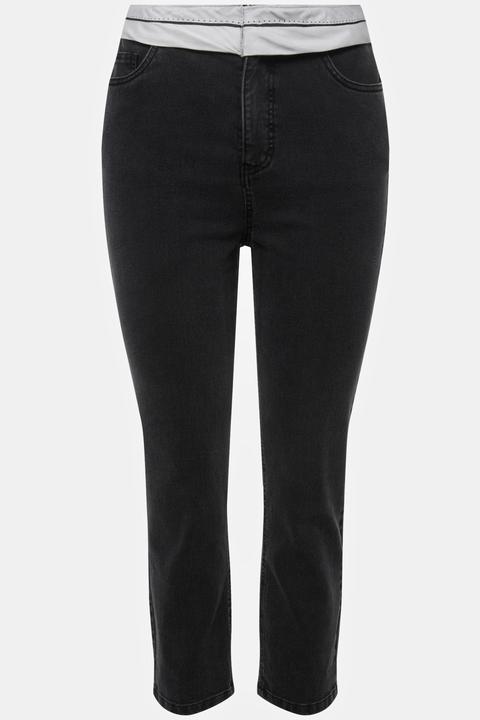 Actual product image Studio Untold Statement Waistband Mom Jeans (44)