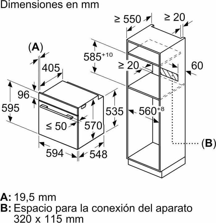 Image du produit Bosch Hausgeräte HBG536EW4