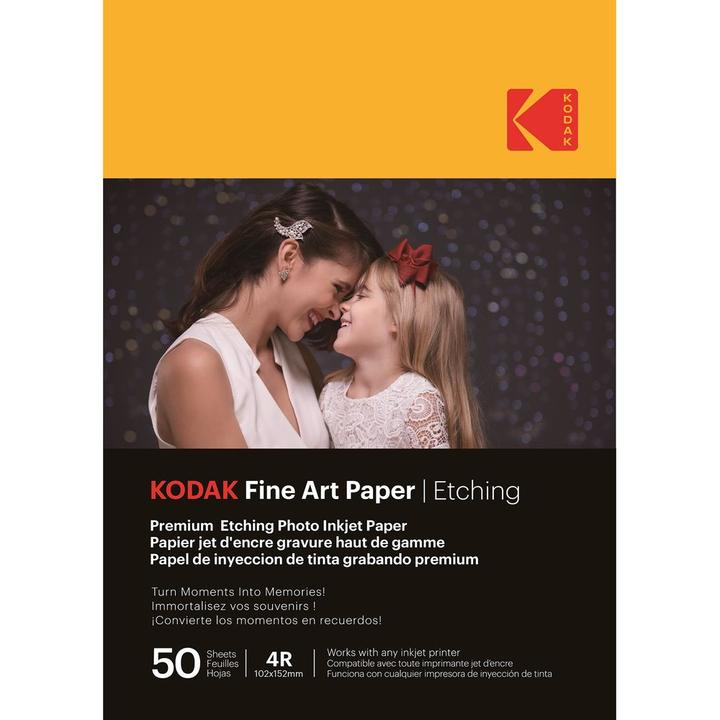 Actual product image Kodak Fine Art Paper -valokuvapaperi (210 g/m², 10 x 15 cm, 50 x)