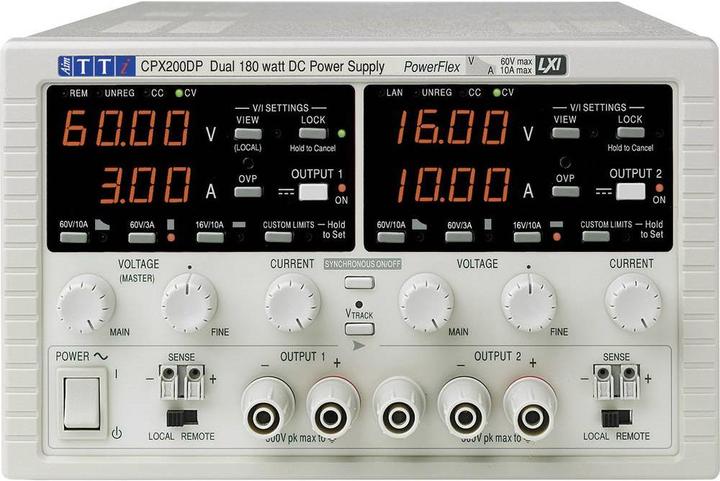 Image du produit Aim TTi Alimentation de laboratoire, réglable CPX200DP 0 -