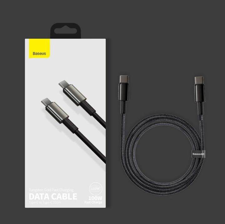 Actual product image Baseus USB C – USB C (2 m, USB 2.0, 100 W)